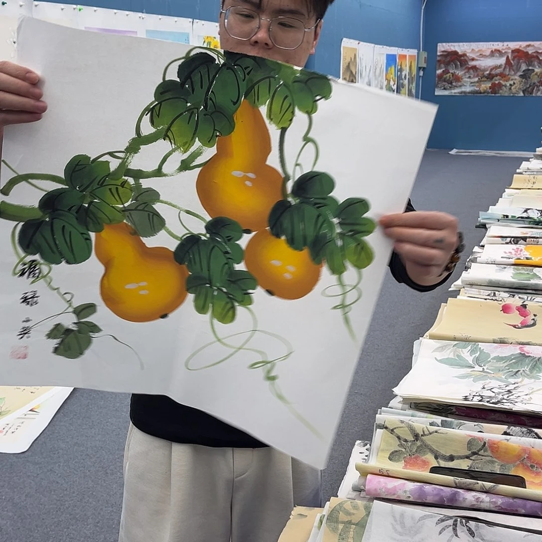 国画纯手绘作品欣赏