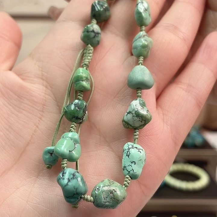 未镶嵌绿松石珠宝奇石