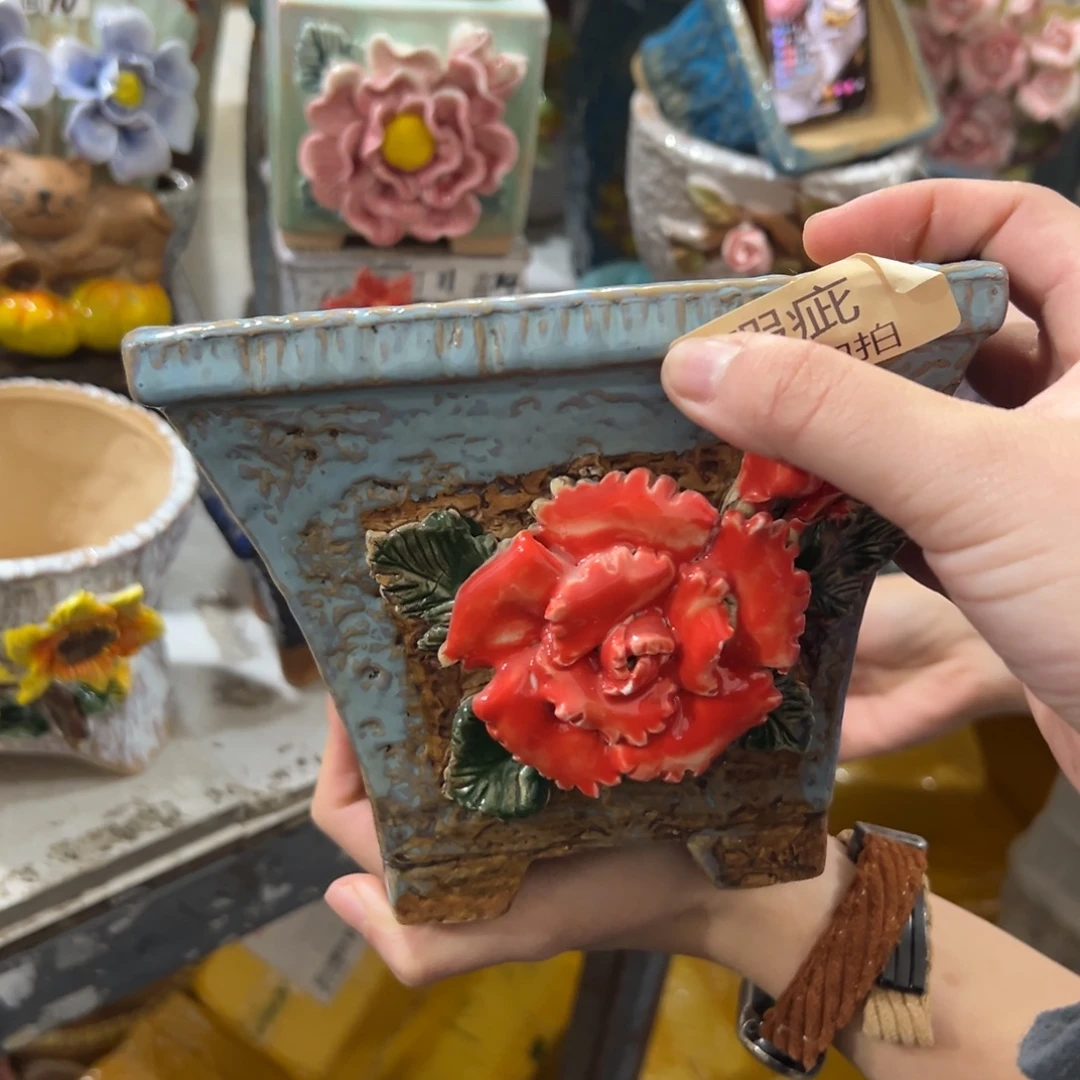 花盆，拍满20发货，退款拉黑瑕疵482