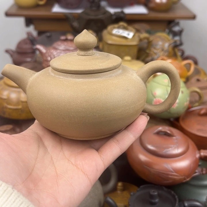 茶壶紫砂花泥紫砂