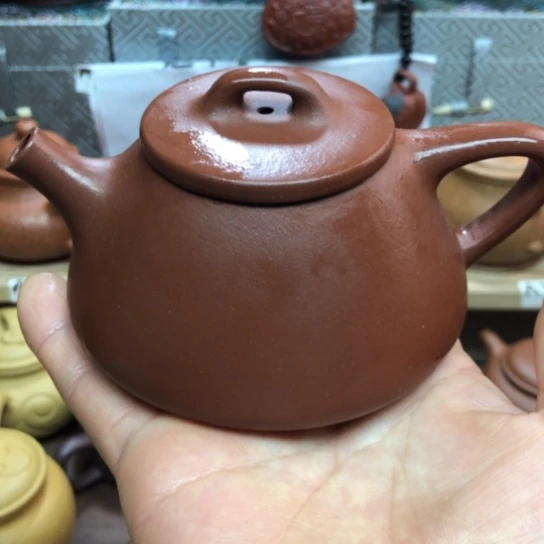 茶壶紫砂小红泥趣飘190豪升左右