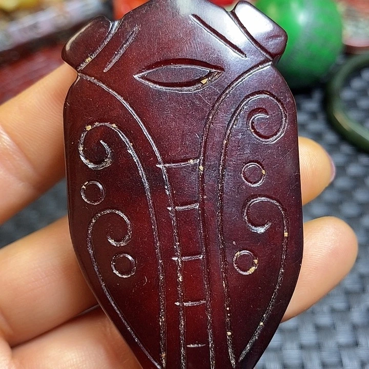 紫金钵盂菩提吊坠