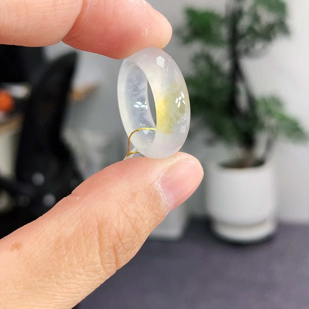 翡翠未镶嵌戒指9号