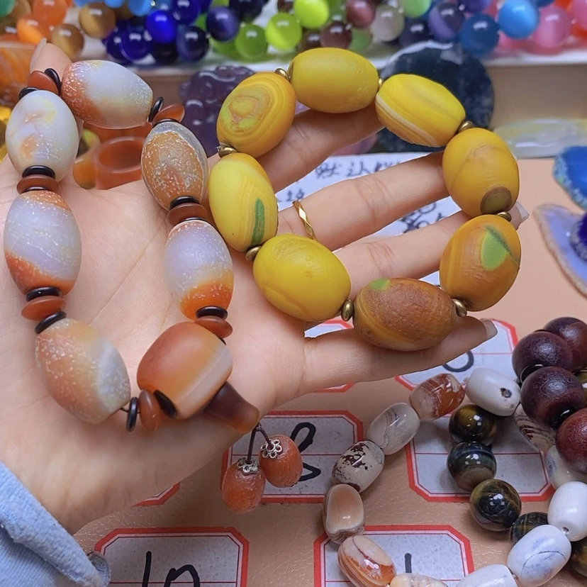 【闪购商品】玛瑙/玉髓颈饰未镶嵌七*