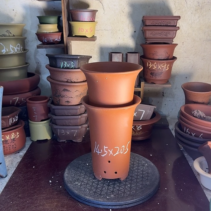 宜兴市紫砂花盆手工制作