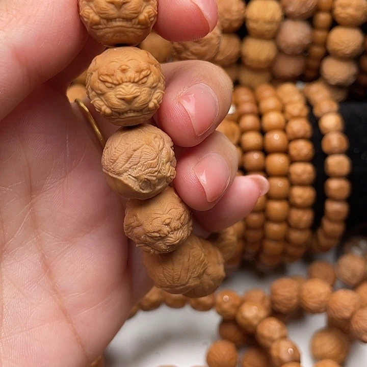 猴头核桃吊坠体验款虎王