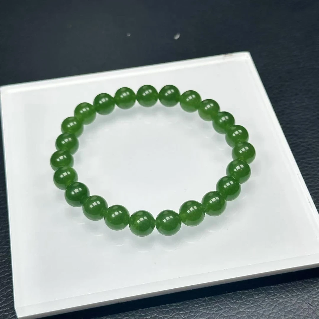 菠菜绿卡8m手串时尚-A2116