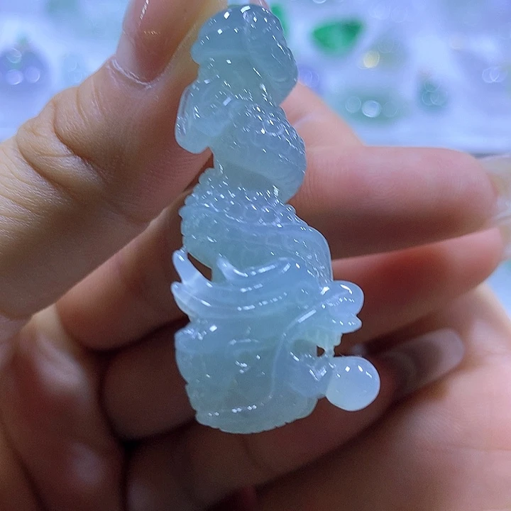 翡翠未镶嵌颈饰天然翡翠A货吊坠