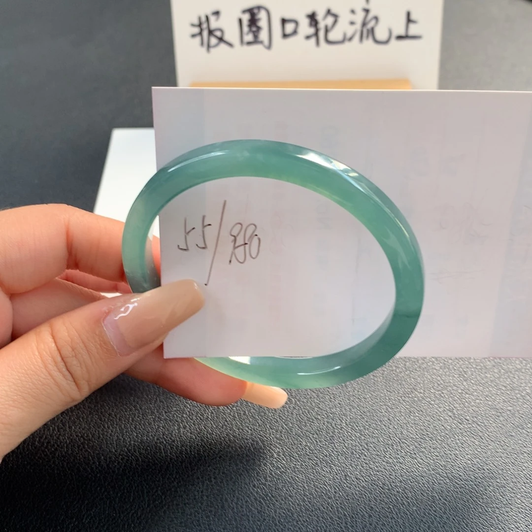 翡翠未镶嵌手镯天然翡翠