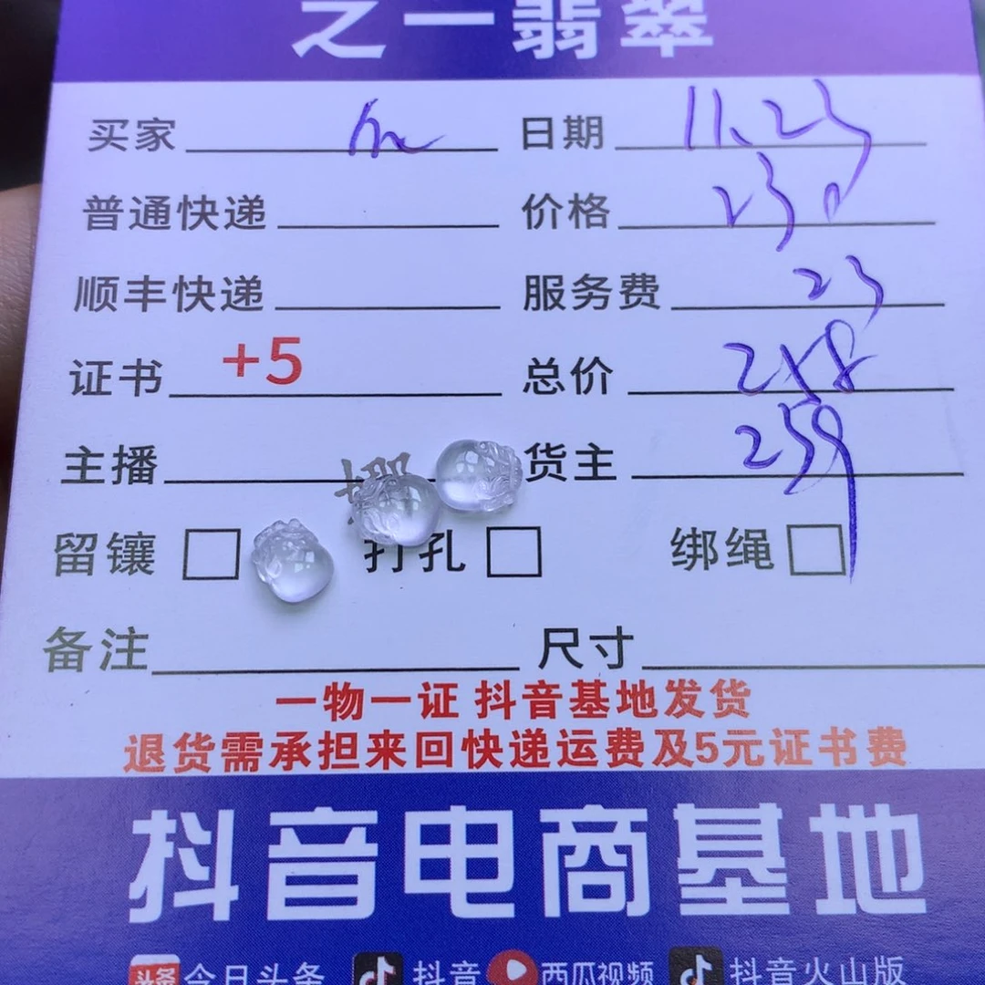 颈饰未镶嵌翡翠m**宁