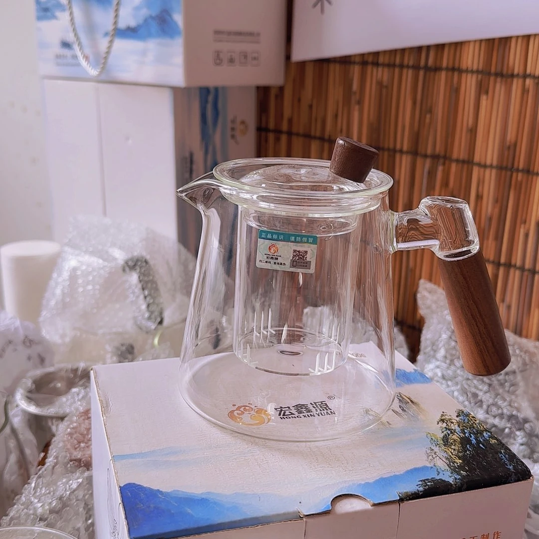 高硼硅玻璃茶水分离款H715白