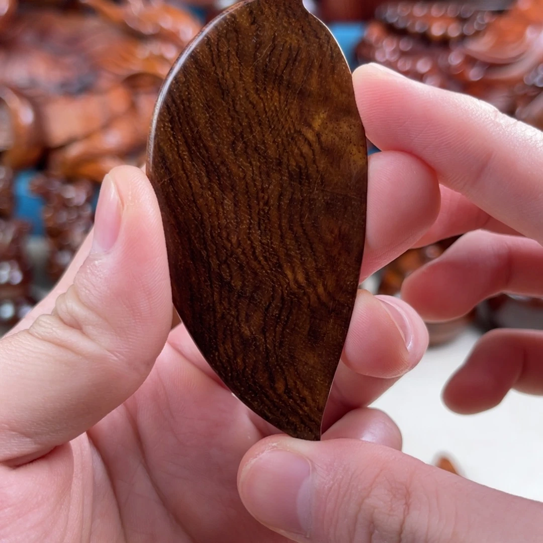 黄花梨/降香黄檀把件叶子