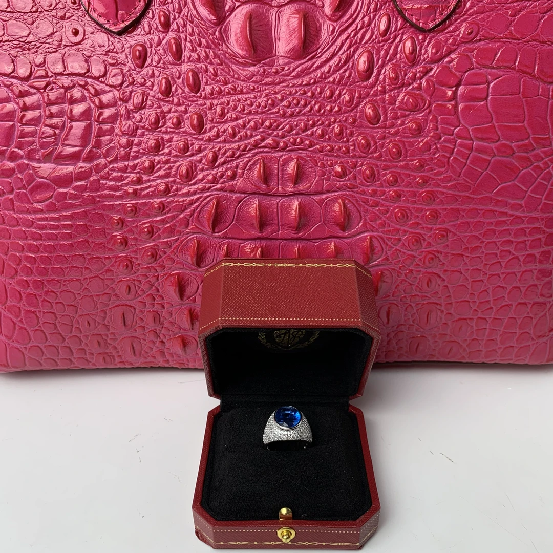 4190蓝戒指--蓝--精工蓝戒指赠礼盒