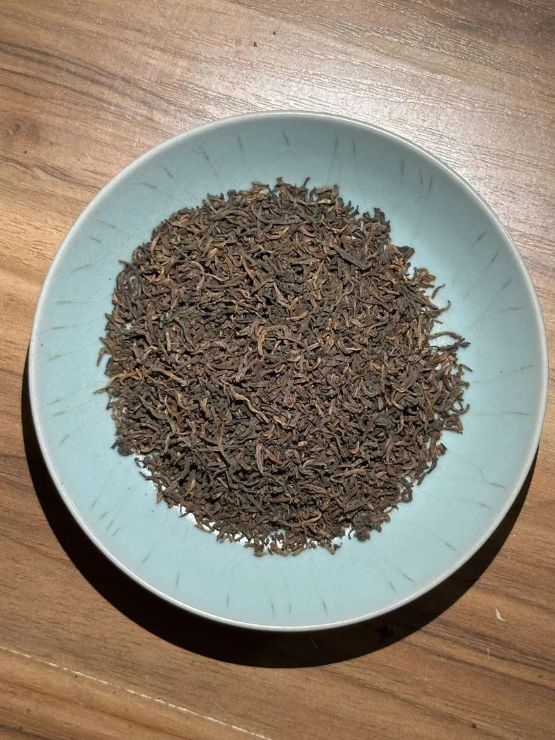90年代云南干仓 宫廷熟散 普洱茶熟茶100g