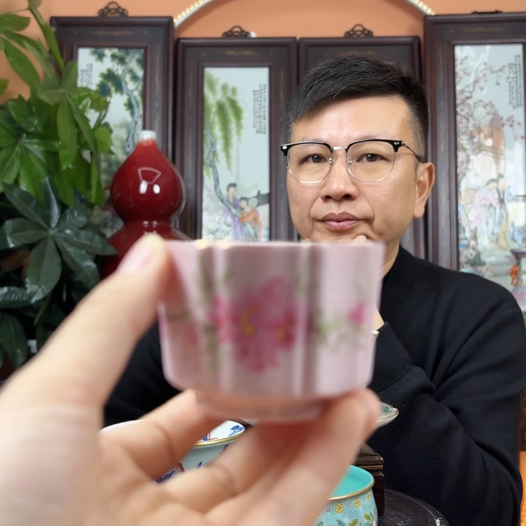 陶摆件景德镇陶瓷手工杯子