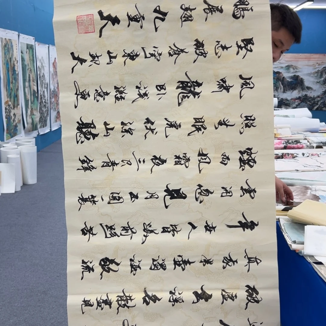 国画宣纸纯手绘字画