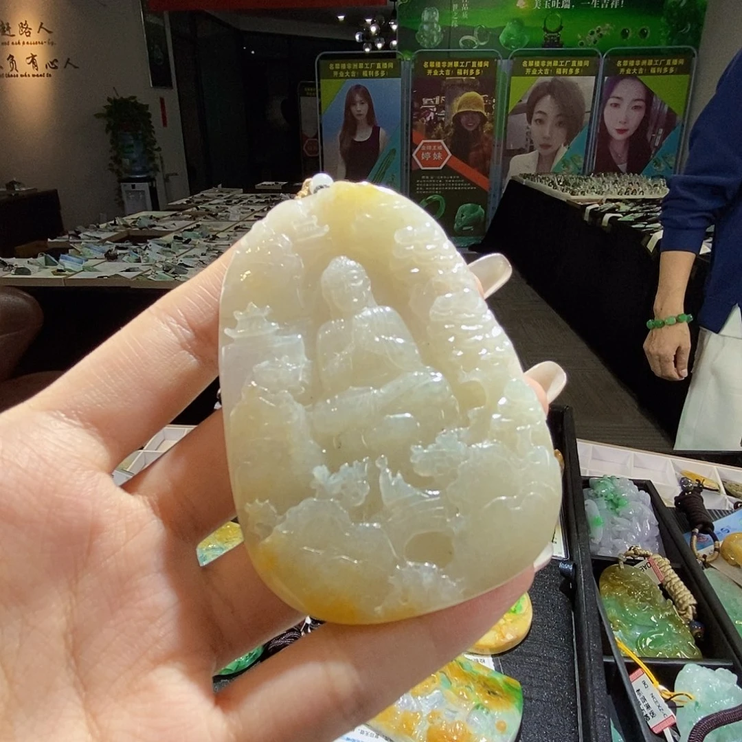 颈饰未镶嵌翡翠翡翠