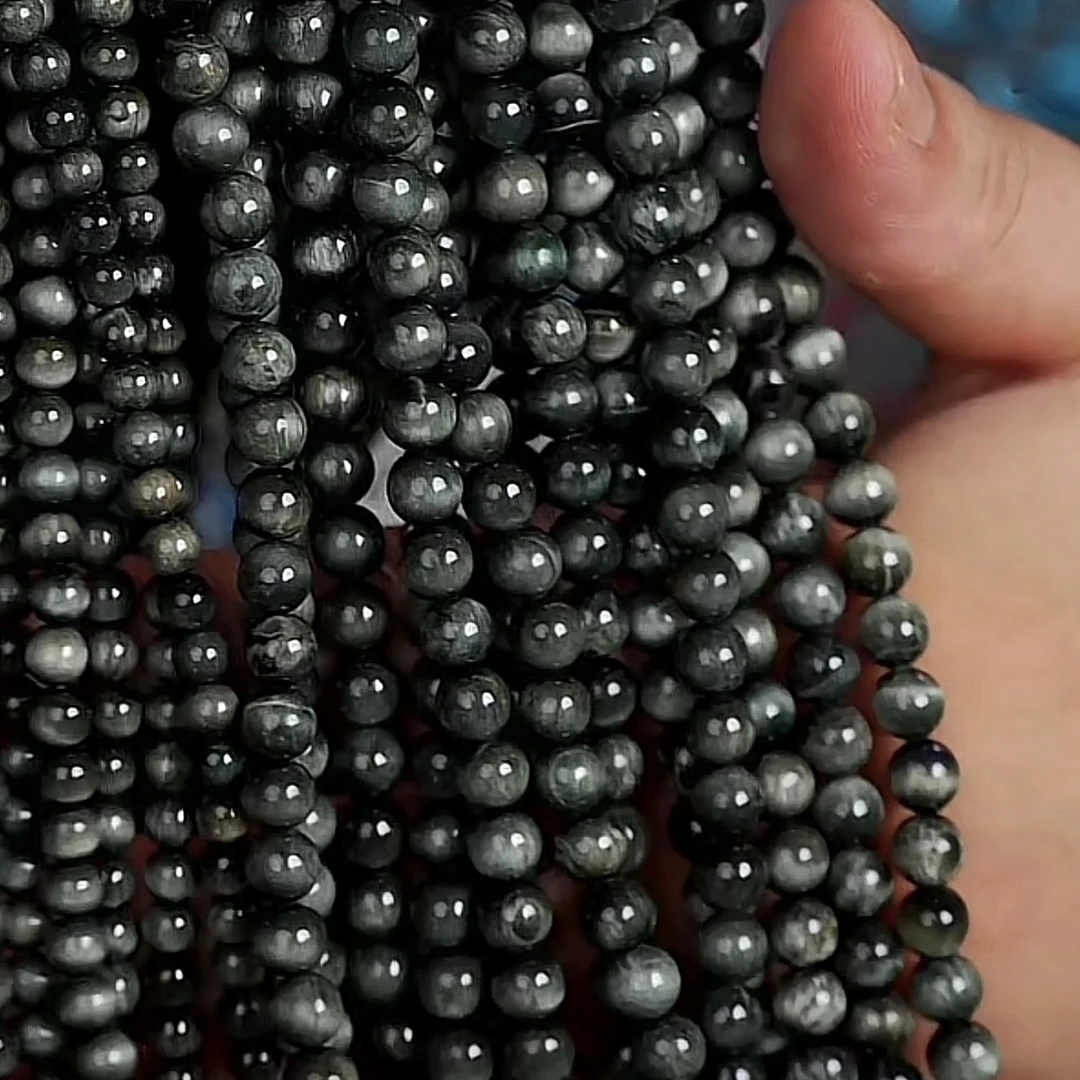 天花板一线猫满顺绿发阳起多圈手链【老赵严选】-多样性发其一