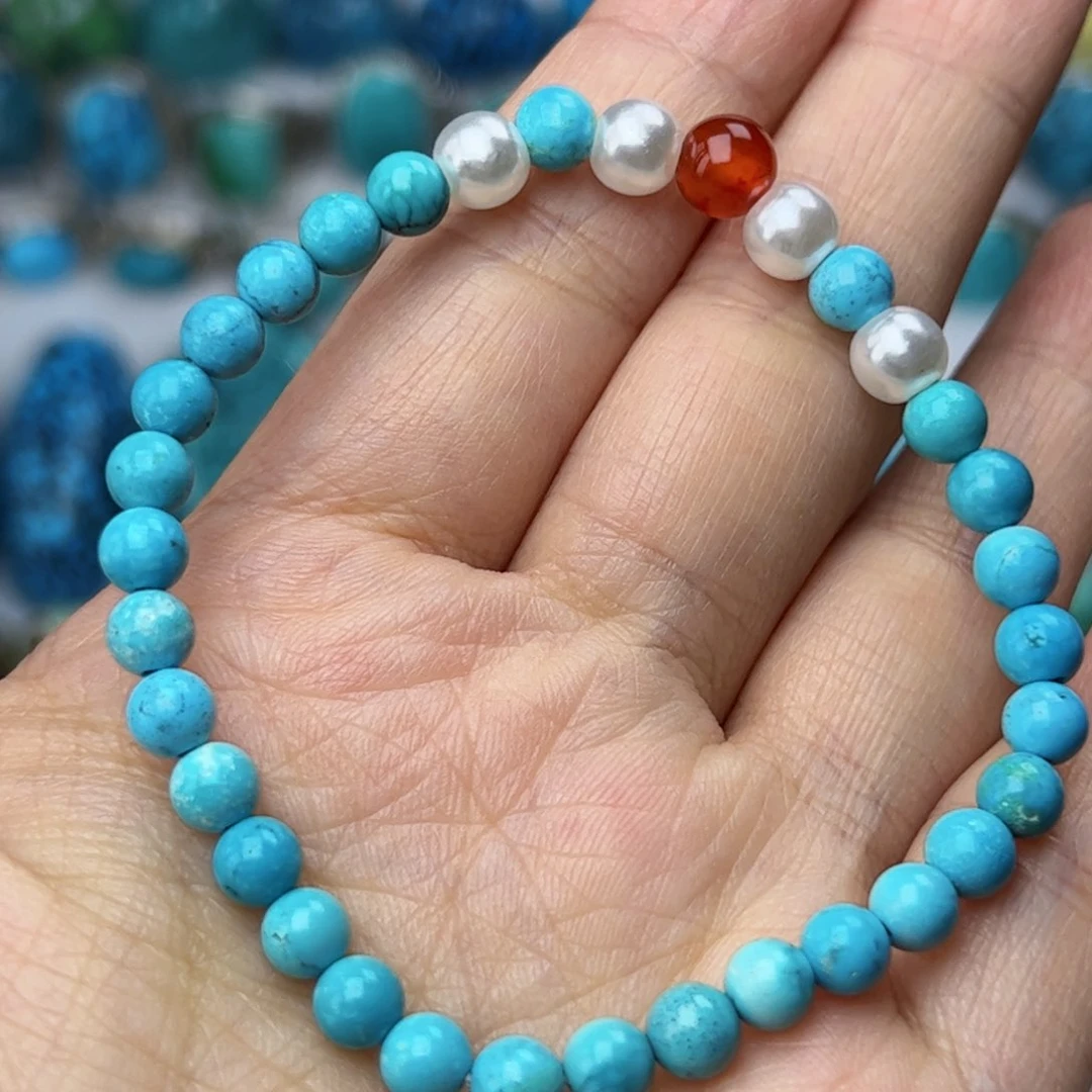 绿松石珠宝奇石未镶嵌