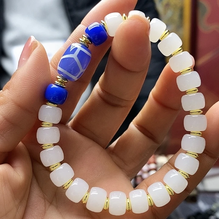 玛瑙/玉髓合金颈饰