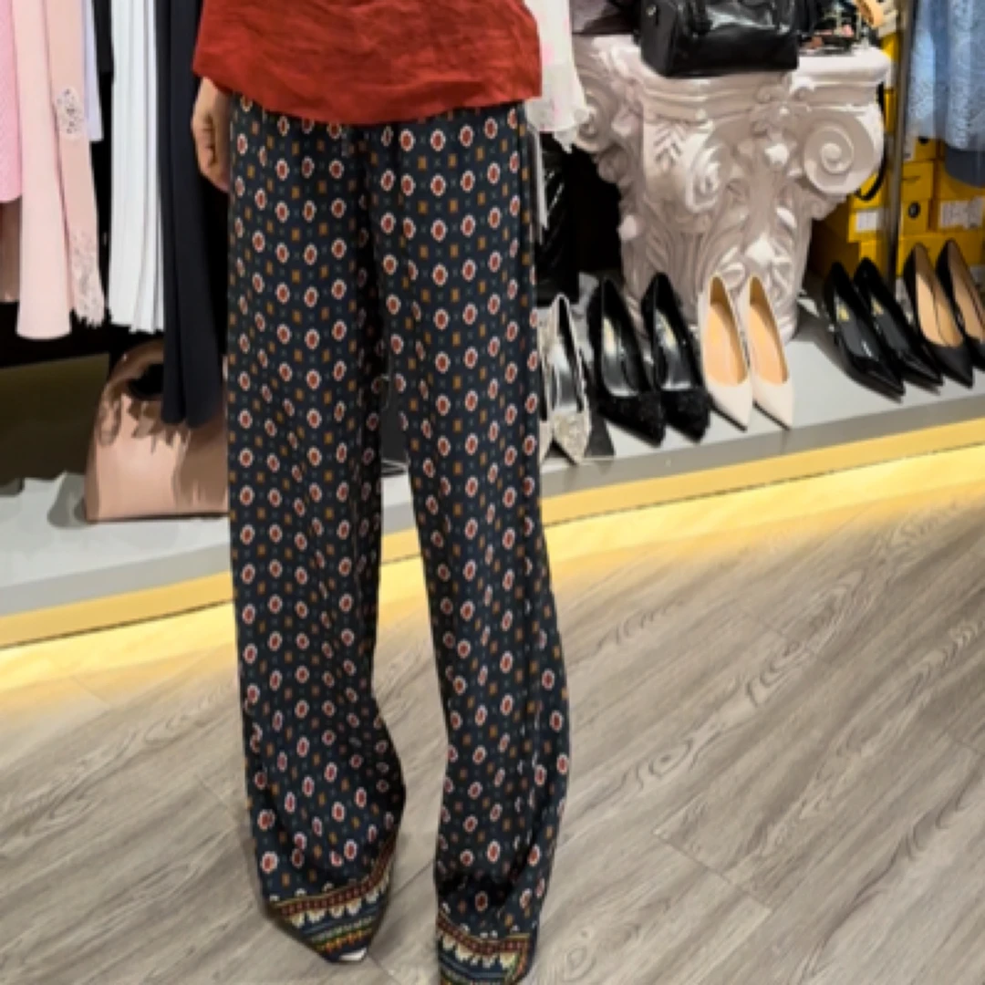 芭乐珂夏季小菊花裤子25936