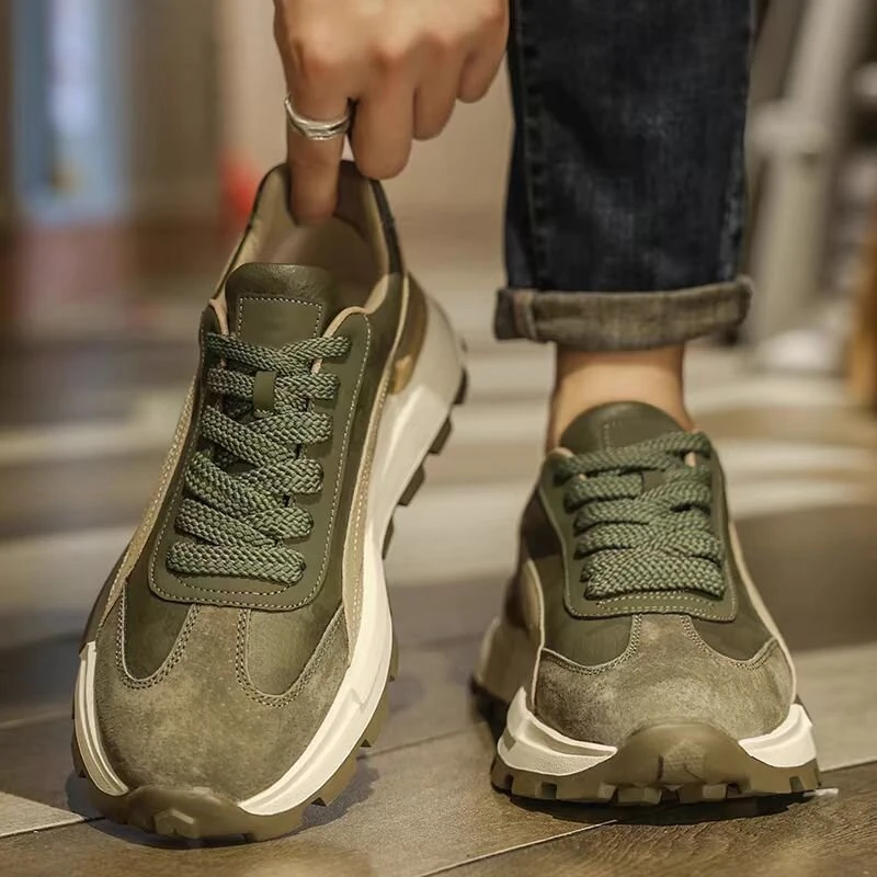 男款阿甘鞋休闲运动鞋男士透气鞋ins百搭潮流春季鞋