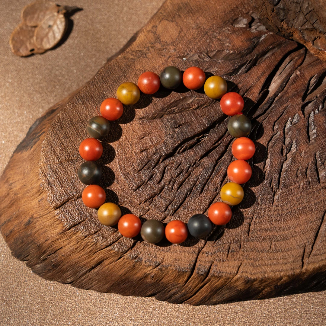 包浆南红9mm手串HS035680299