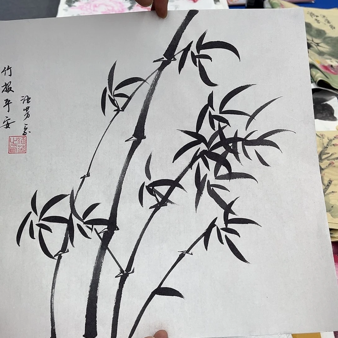 国画纯手绘作品欣赏