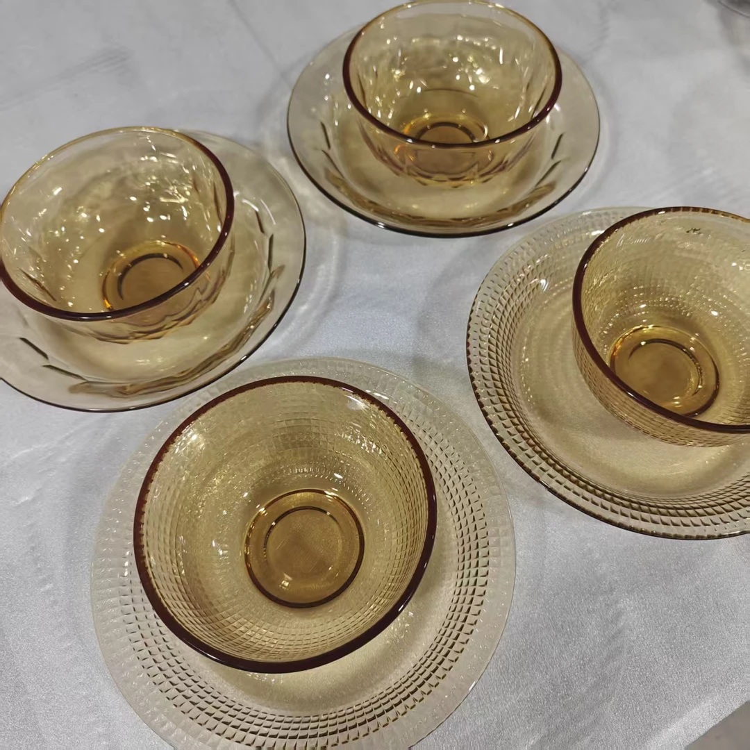 金标系列八件套/碗盘组合/高硼硅工厂推荐