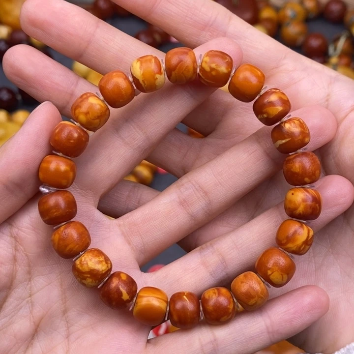 琥珀未镶嵌裸石蜜蜡M