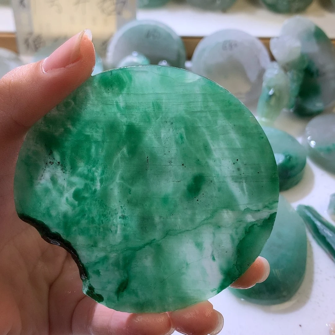 石英质玉未镶嵌珠宝半成品