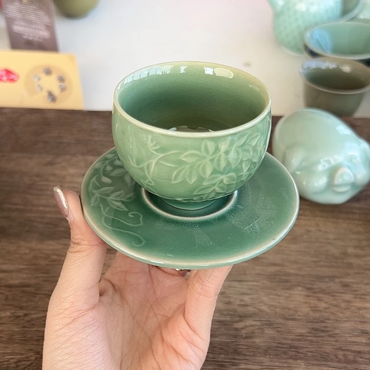 小米茶器龙泉青瓷