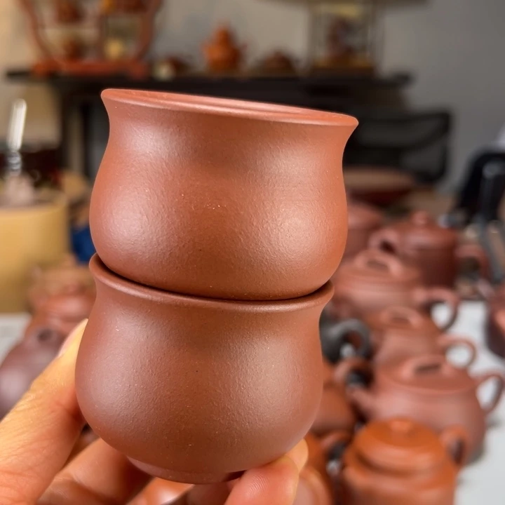 紫泥茶杯新人泥料体验杯