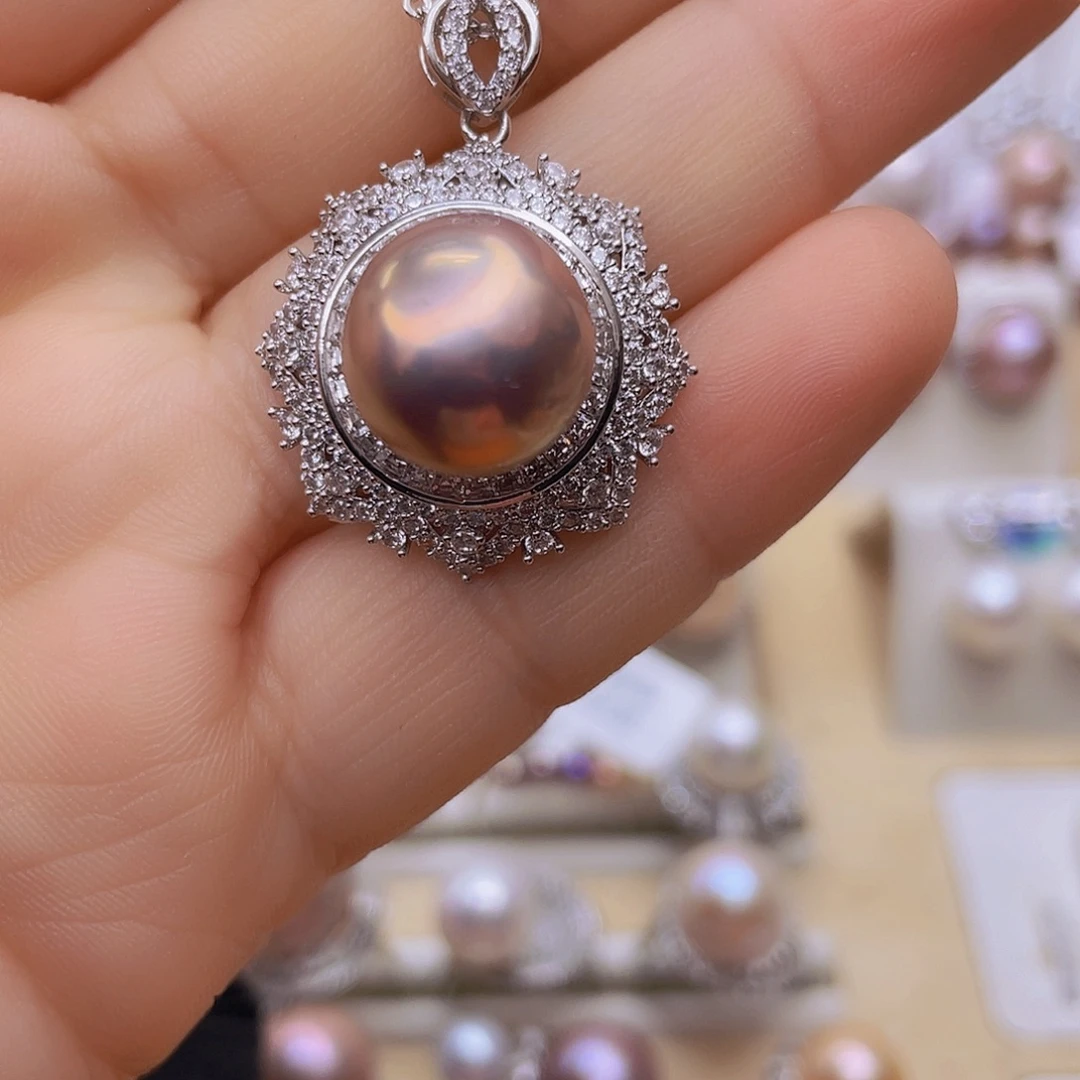 未镶嵌吊坠(赠链)淡水珍珠