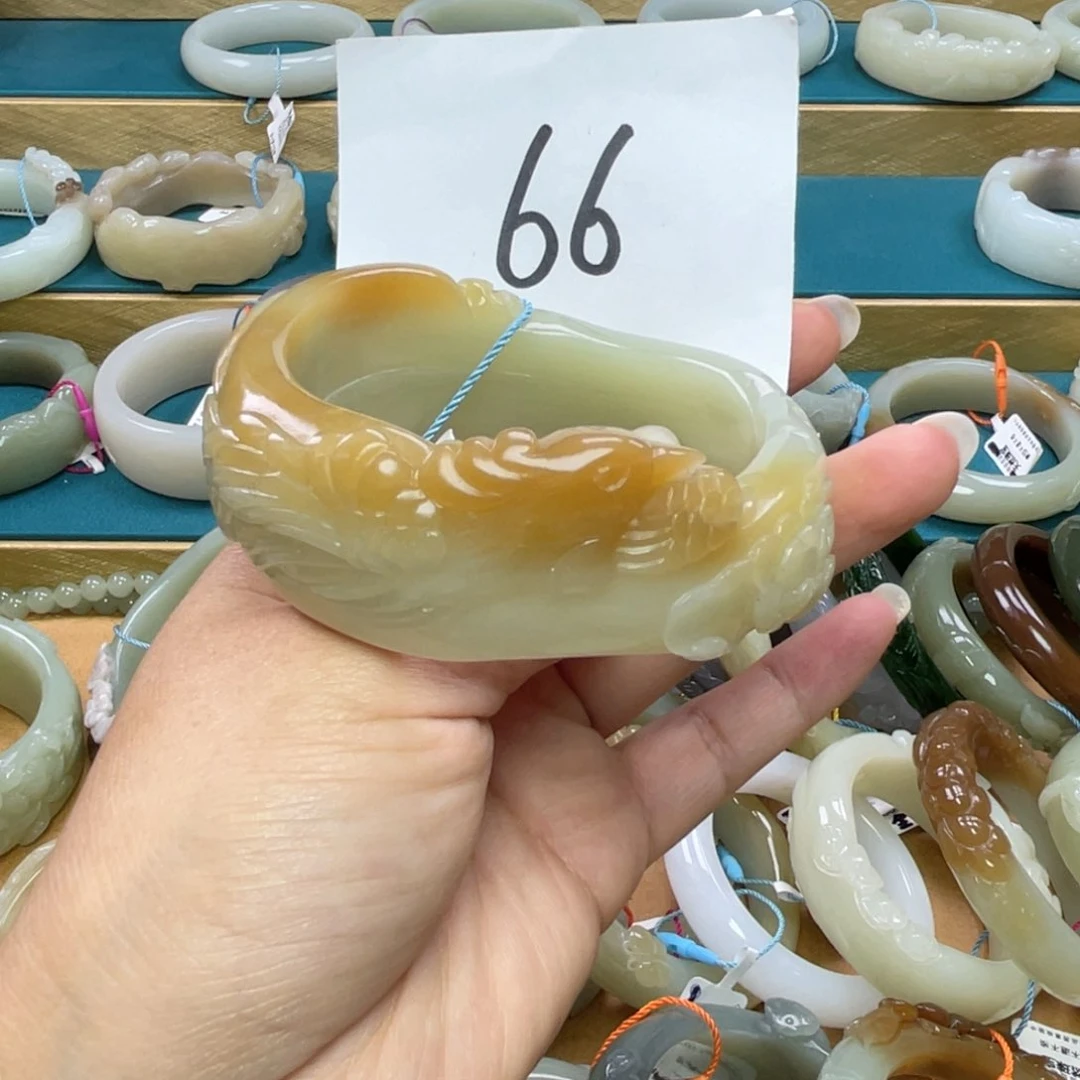 未镶嵌手镯和田玉圈口59