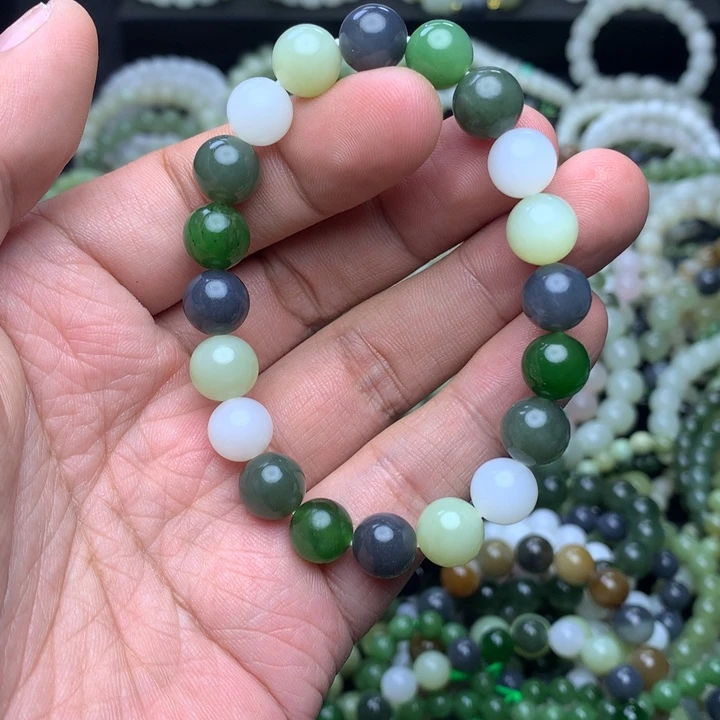 和田玉未镶嵌手串福利款 有包容 介意勿拍