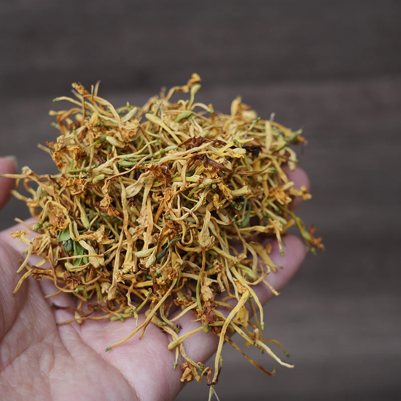 云南深山老林野金银花茶无硫