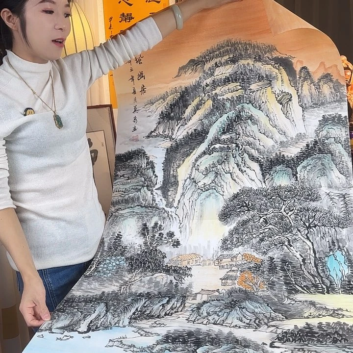 书法石万泉老师松风幽居