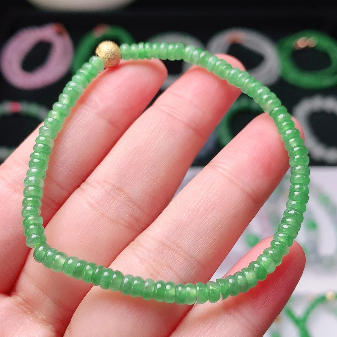 未镶嵌手链翡翠翡翠