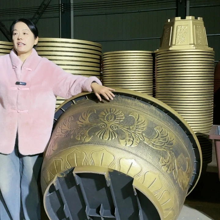 圆盆古铜一米二一个