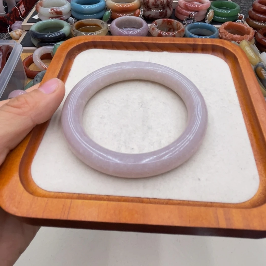 石英质玉未镶嵌圈口61