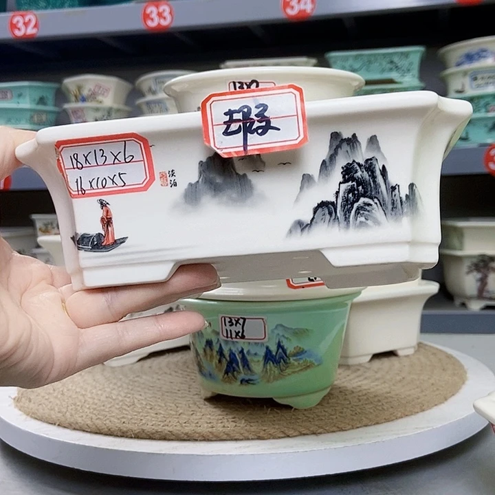 紫砂花瓶紫砂花盆