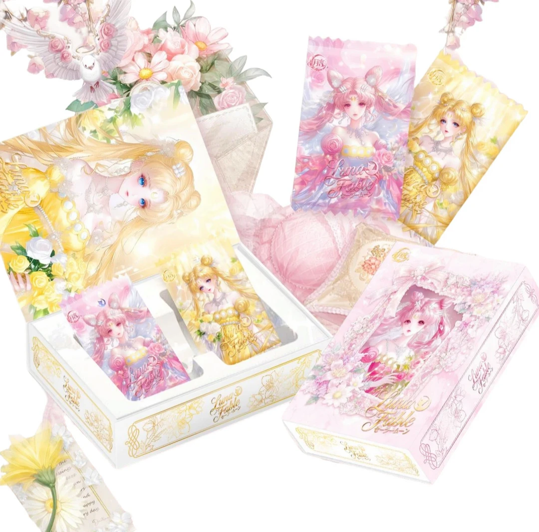 小鹿拆-【平拆点盒】月言美少女战士系列珍藏卡牌盲盒默认代拆