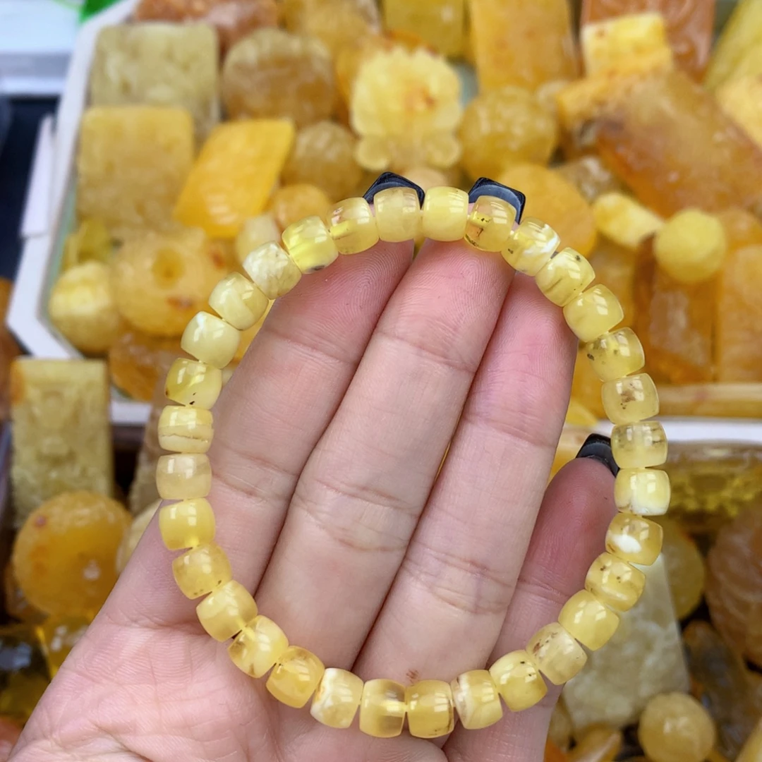 琥珀未镶嵌裸石7.0