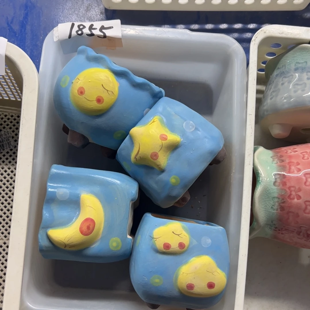 陶瓷陶瓷多肉花盆@@1855