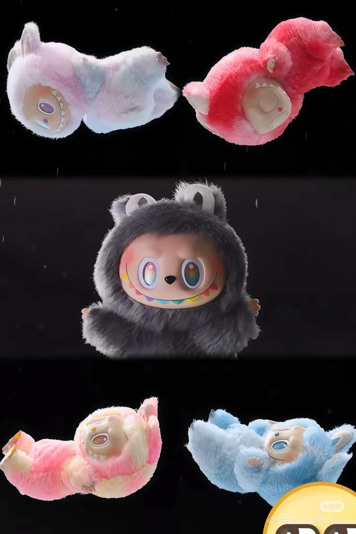 猜明星-快乐小狗潮玩 平拆潮玩盲盒毛绒周边公仔潮流摆件