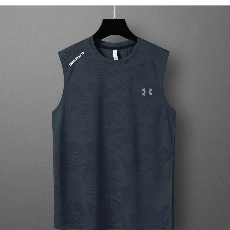 G奥莱正品丨抢完下架男士速干背心大码夏季透气迷彩无袖男上衣