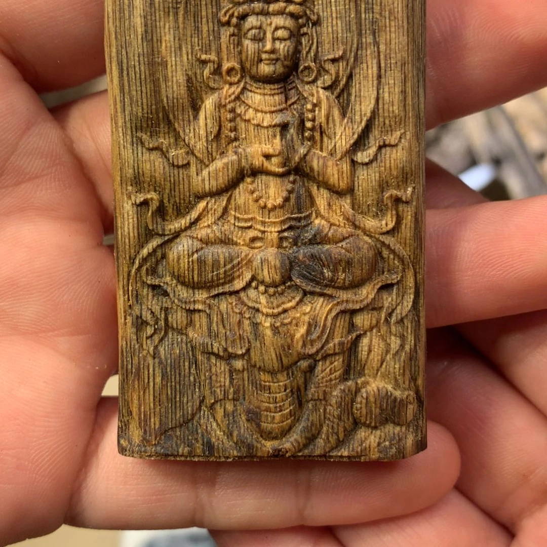 沉香沉香碎屑木**木奇楠沉香熏香平安无事牌13克