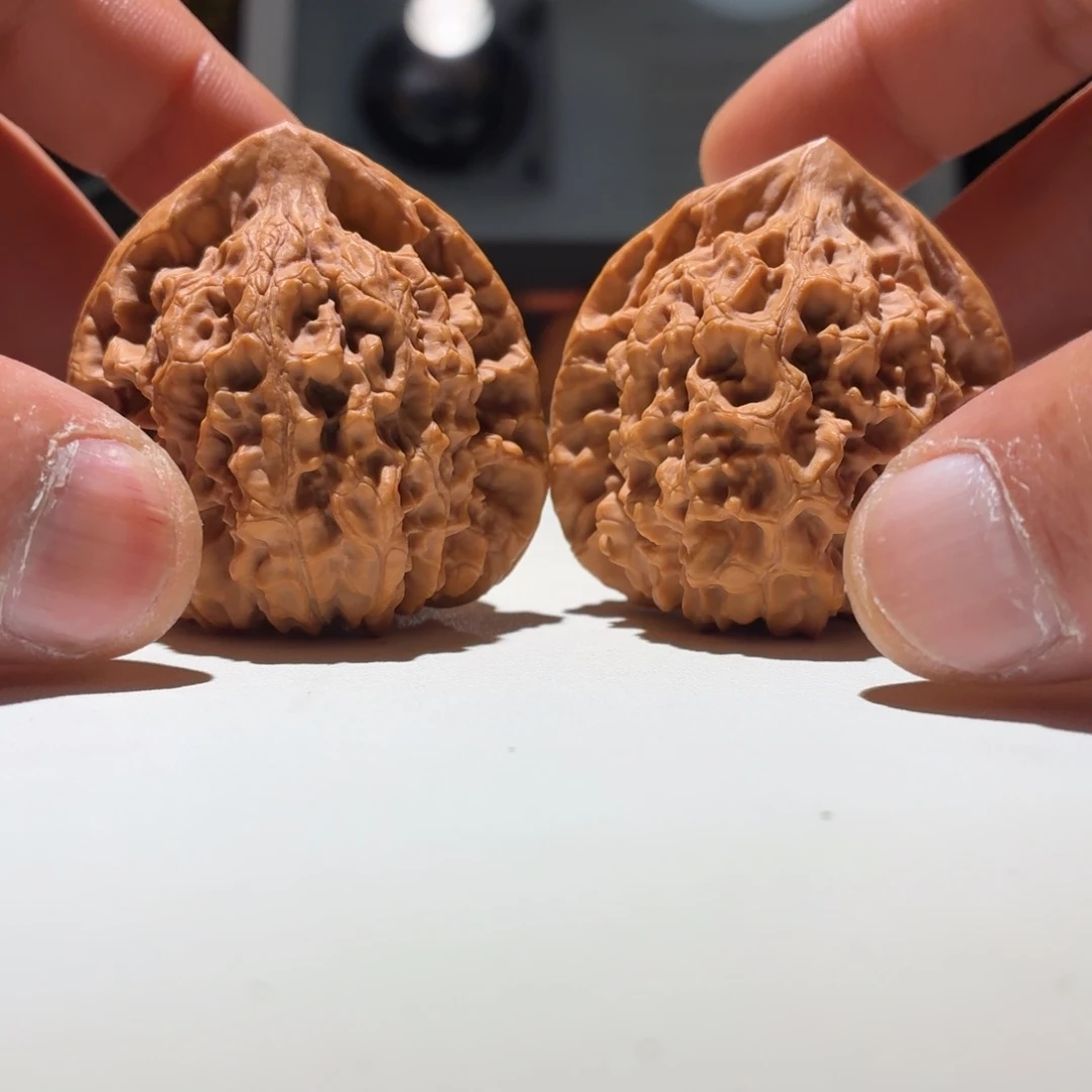 把件文玩核桃麒麟官帽45