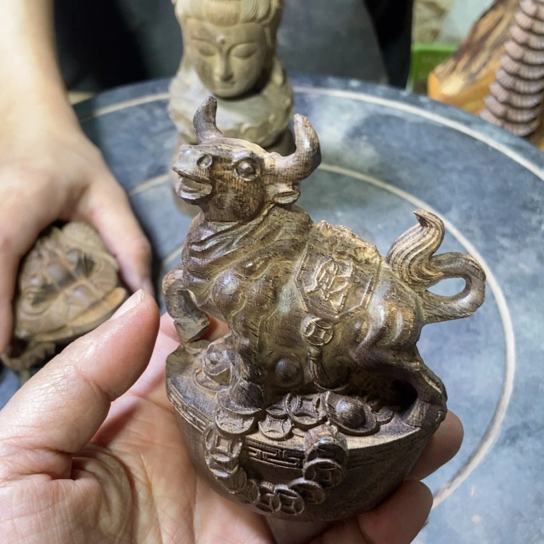 樊***峰木成品摆件福利放漏